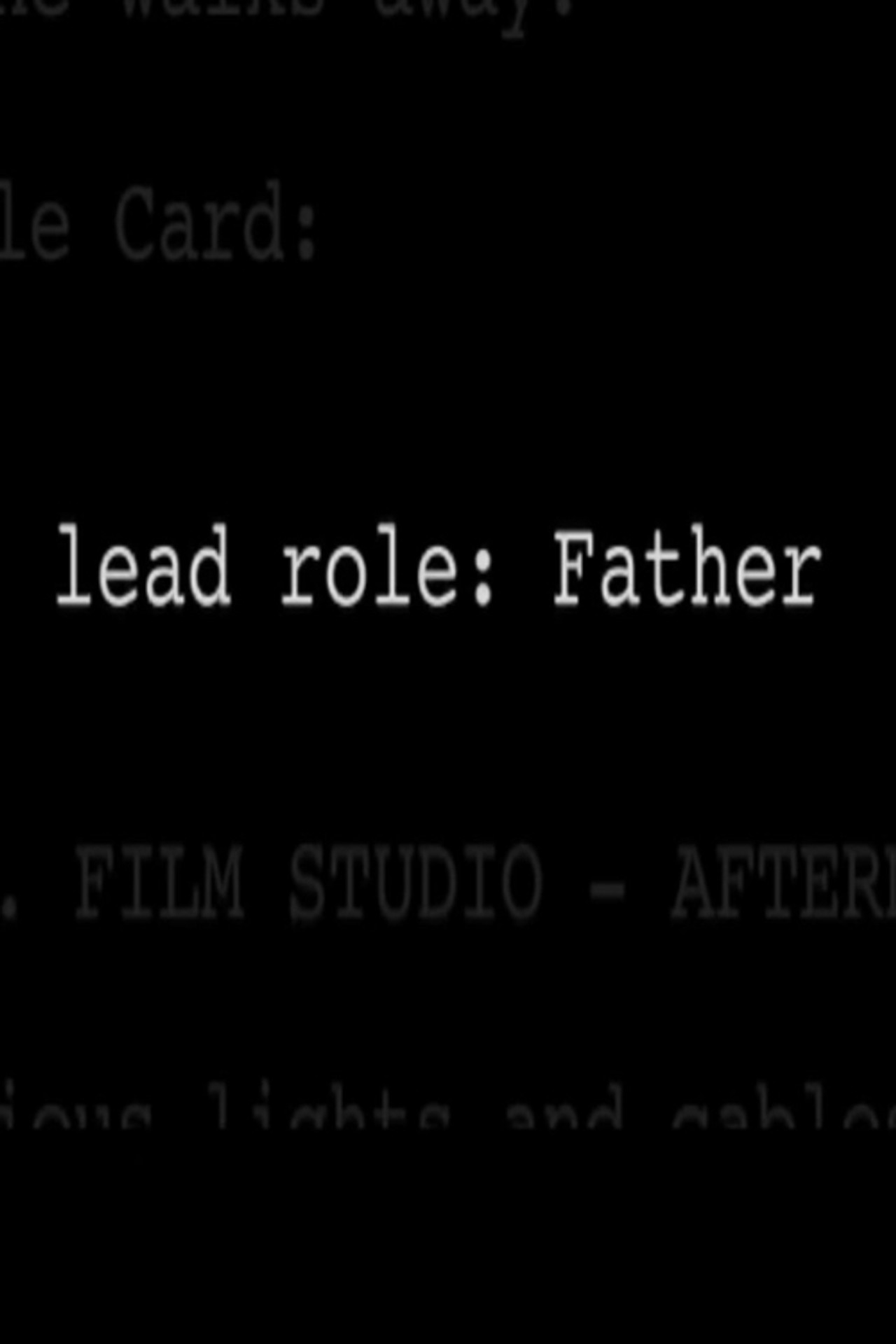 Lead Role: Father filmaffisch