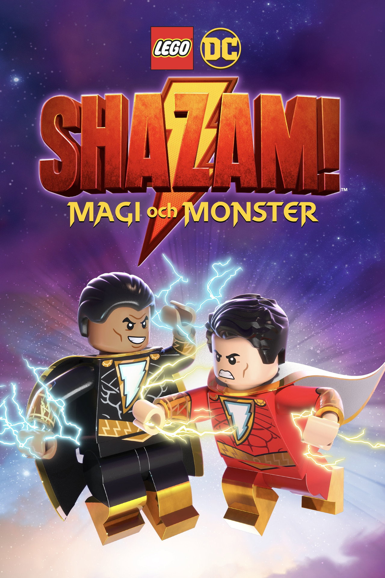LEGO DC: Shazam - Magi och monster filmaffisch
