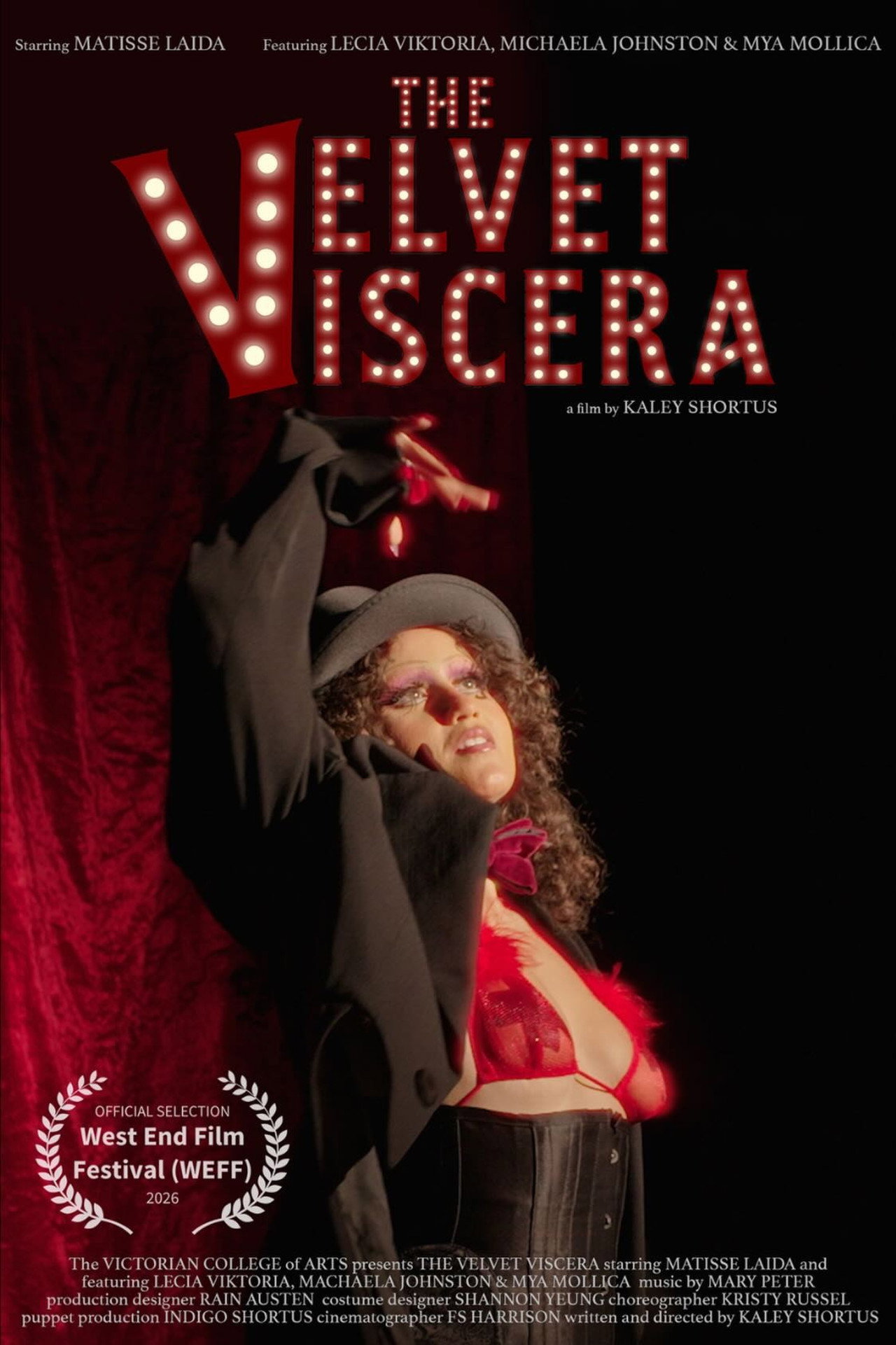 The Velvet Viscera Backdrop