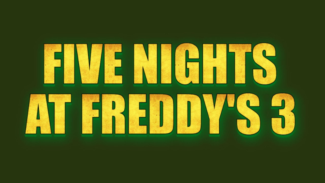 Five Nights at Freddy's 3 backdrop