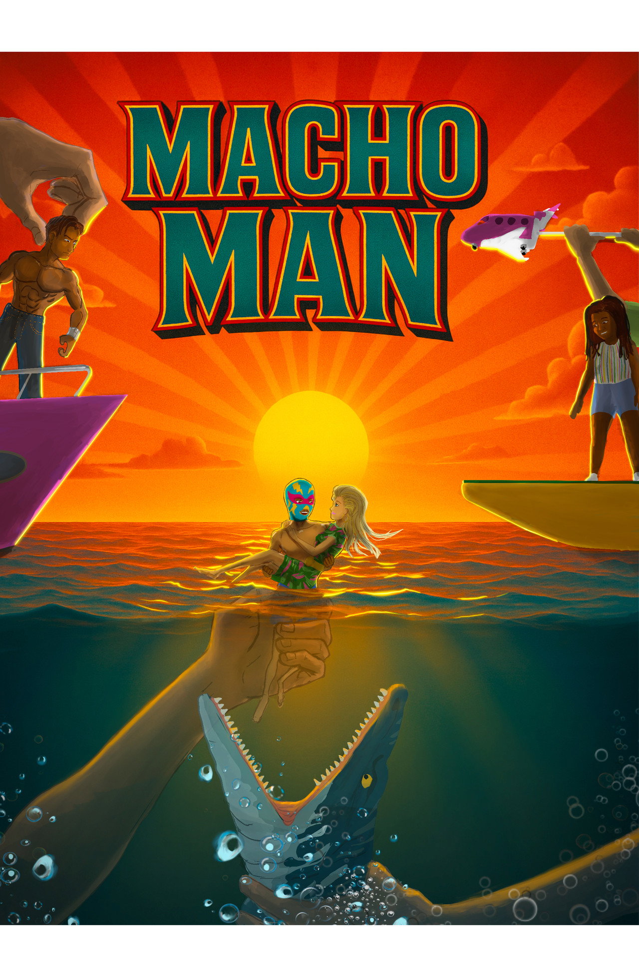 MAUMAUMAU - Macho Man: The short film Backdrop