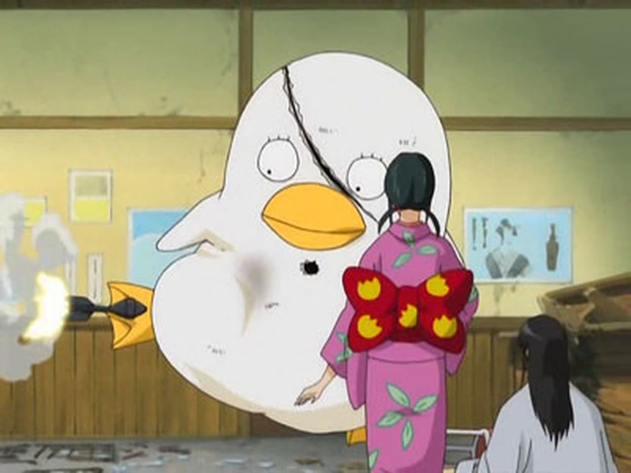 Gintama - Season 2 Episode 15 : Eating Nmaibo Can Make You Full in No Time!