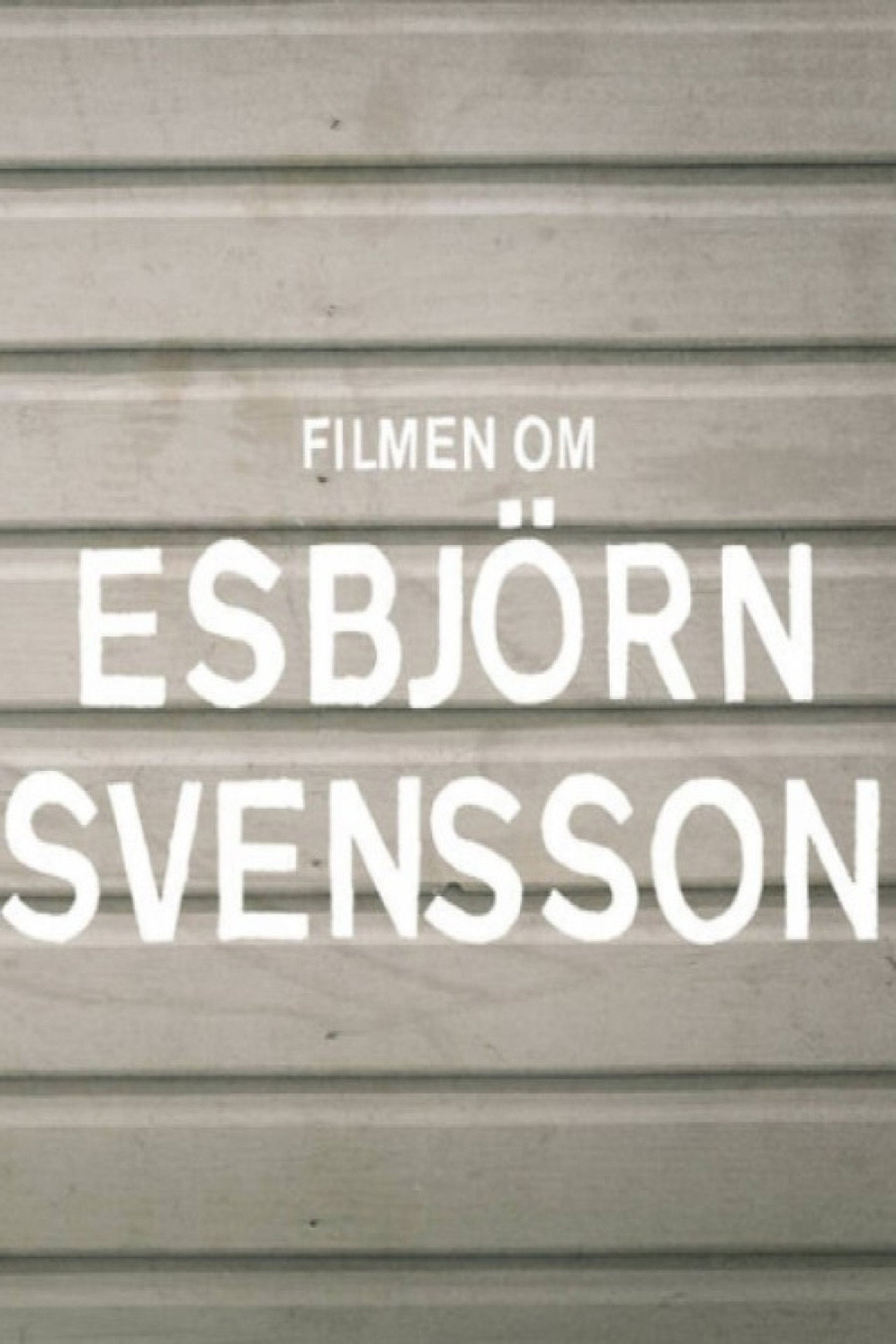Filmen om Esbjörn Svensson filmaffisch