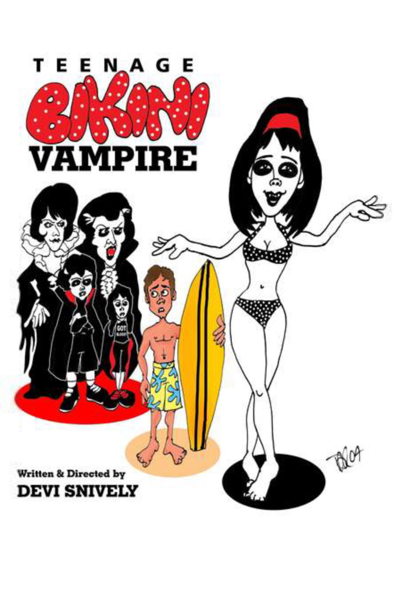 Teenage Bikini Vampire filmaffisch