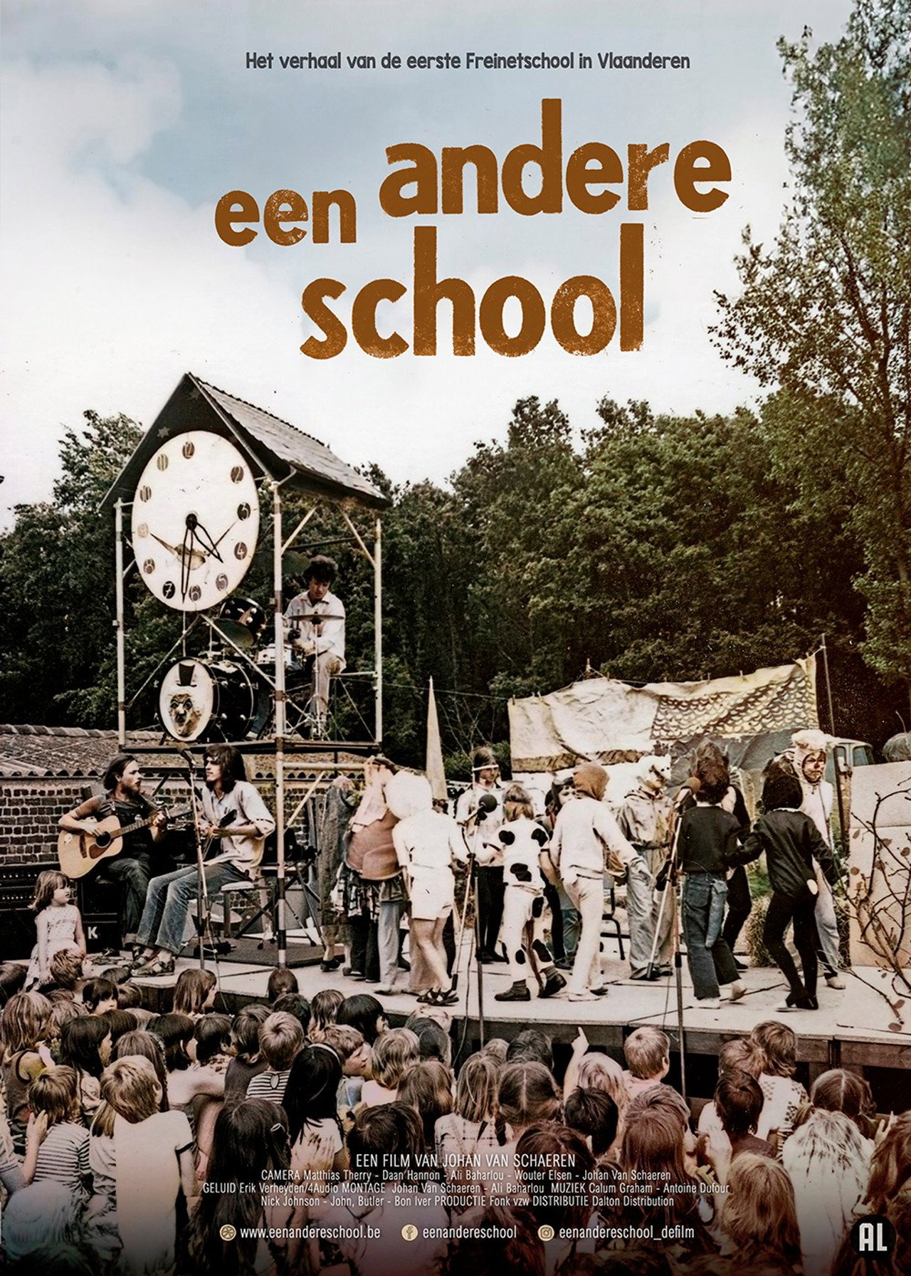 Een andere school filmaffisch