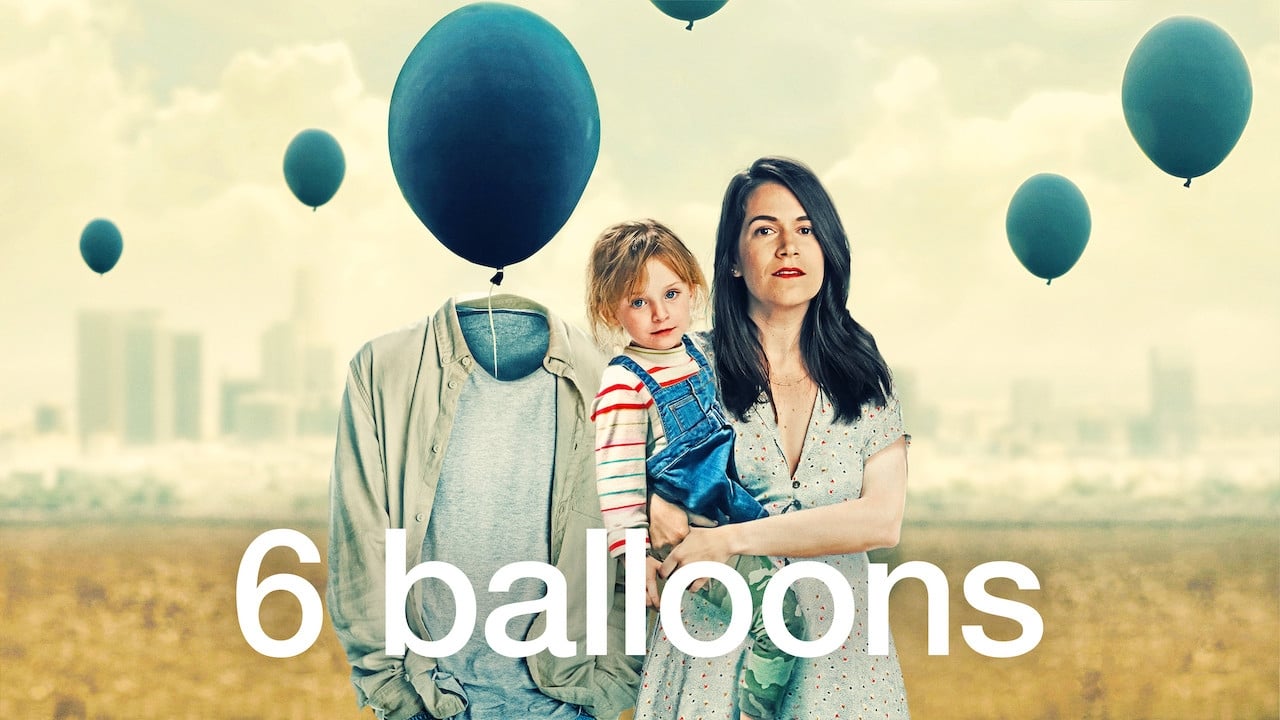 6 Balloons background