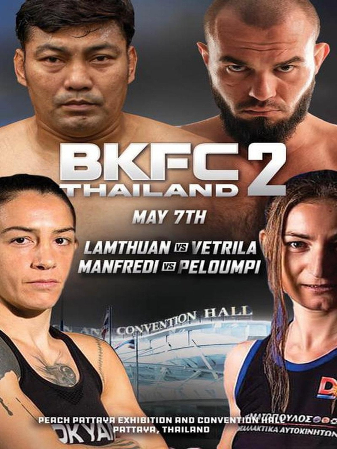 BKFC Thailand 2 Backdrop