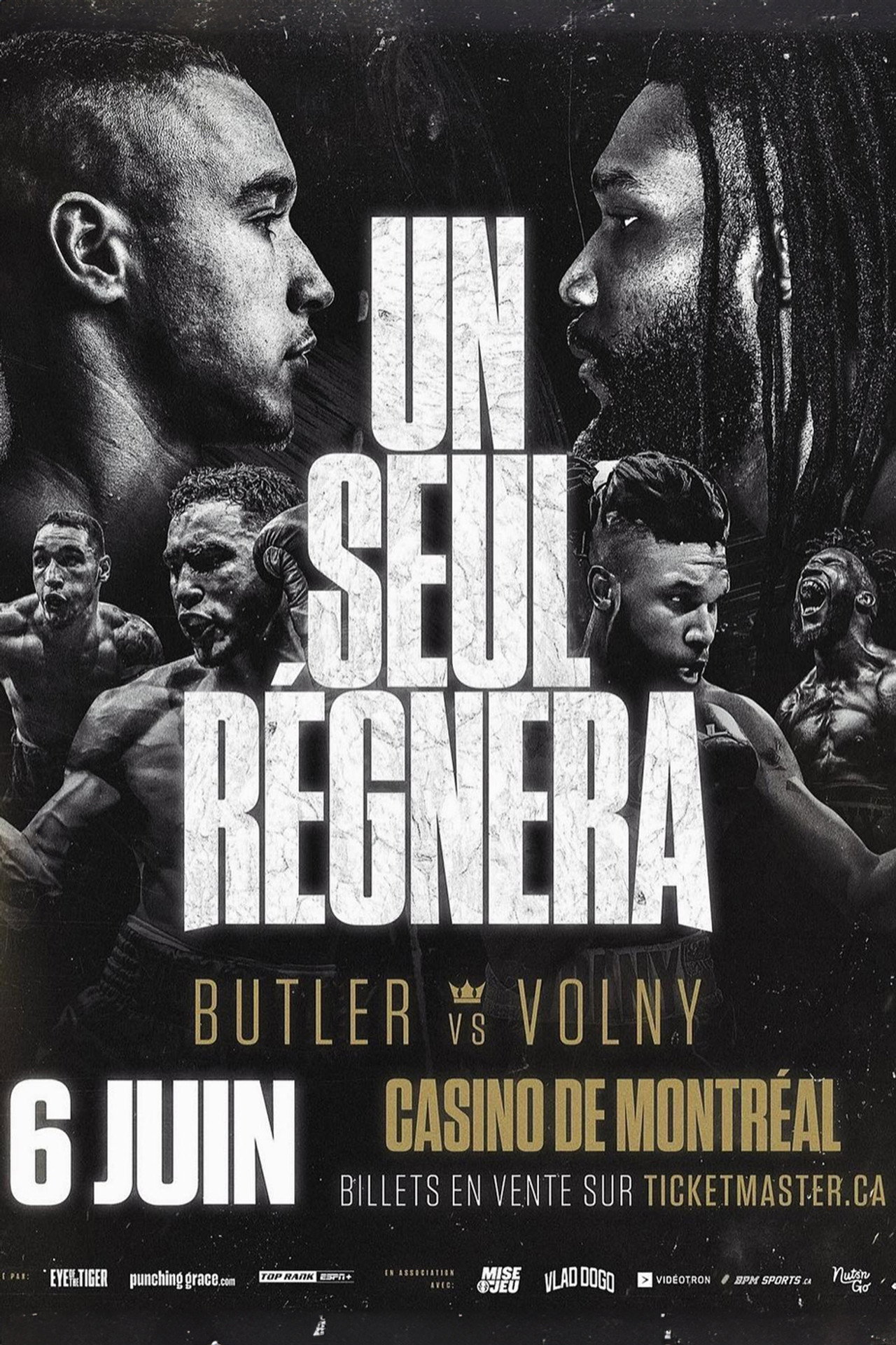 Steven Butler vs. Patrice Volny filmaffisch