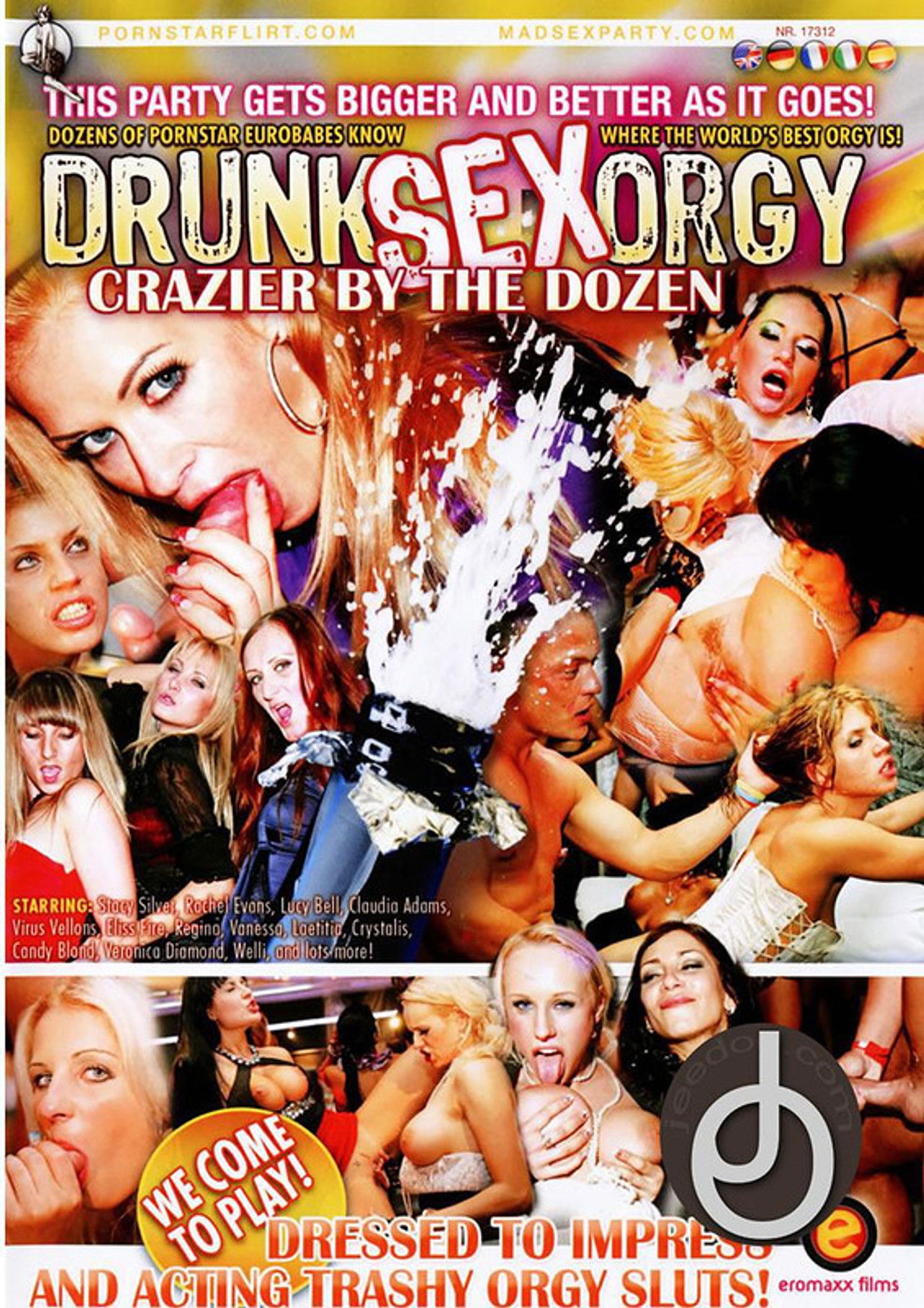 Drunk Sex Orgy: Crazier By The Dozen Backdrop