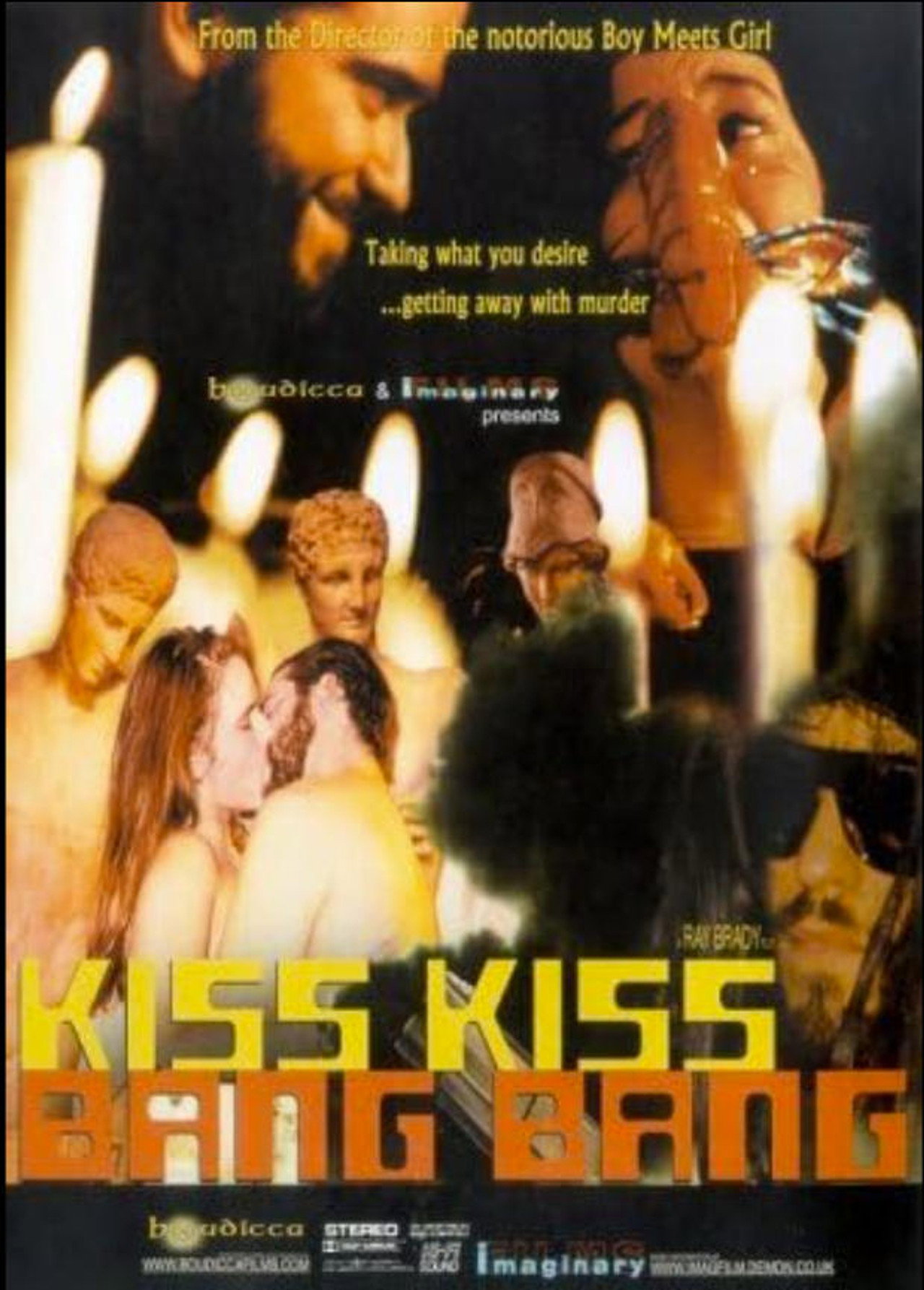 Kiss Kiss Bang Bang Backdrop