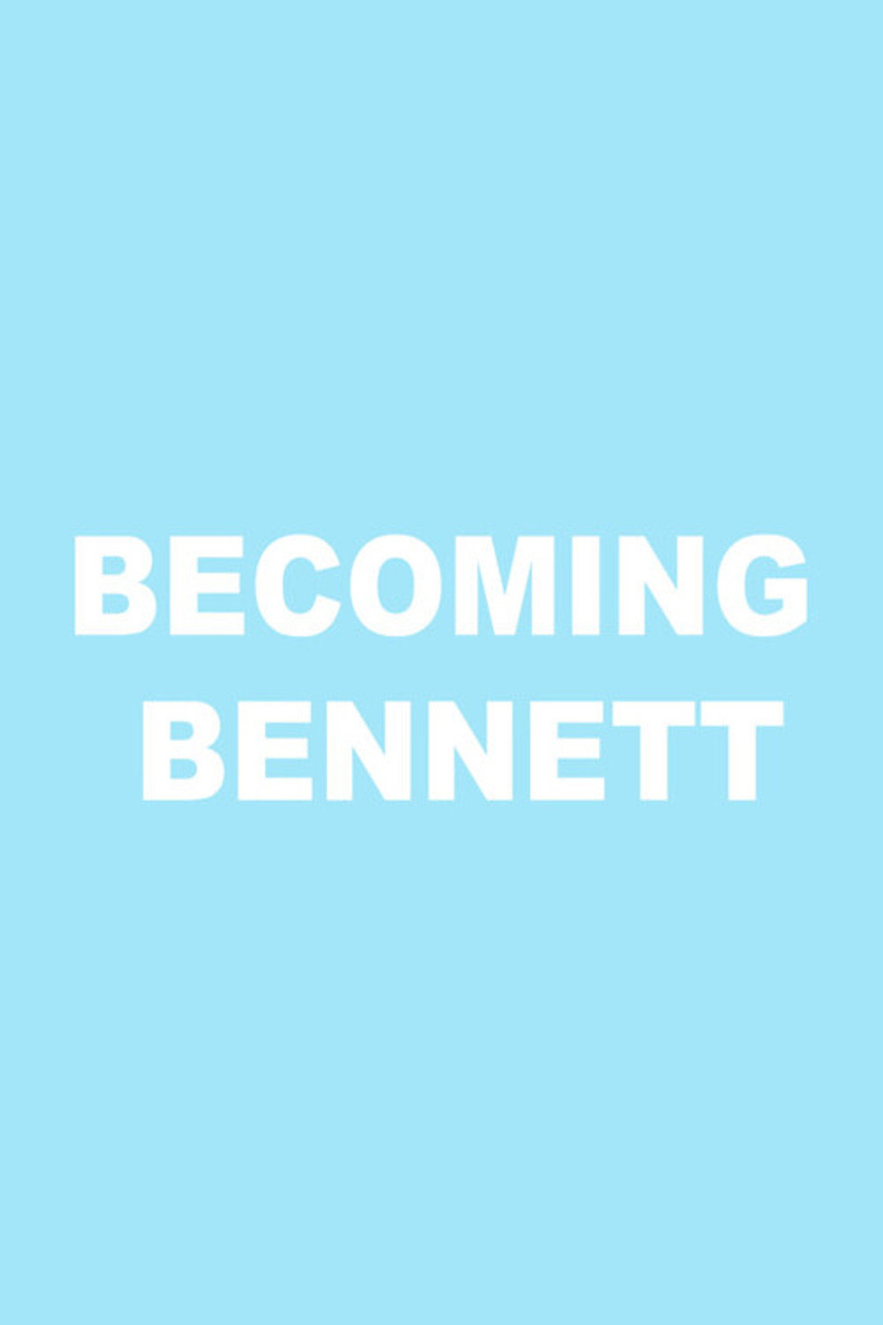 Becoming Bennett Backdrop