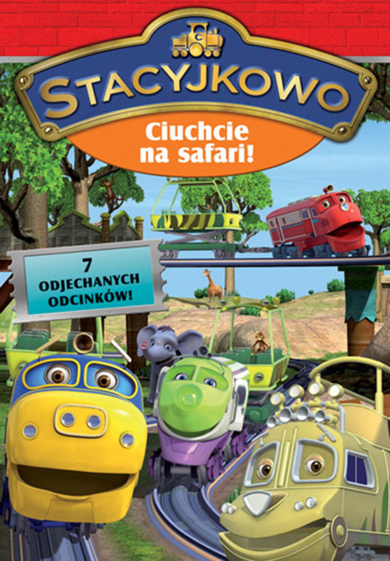 Chuggington - Chuggers on Safari filmaffisch
