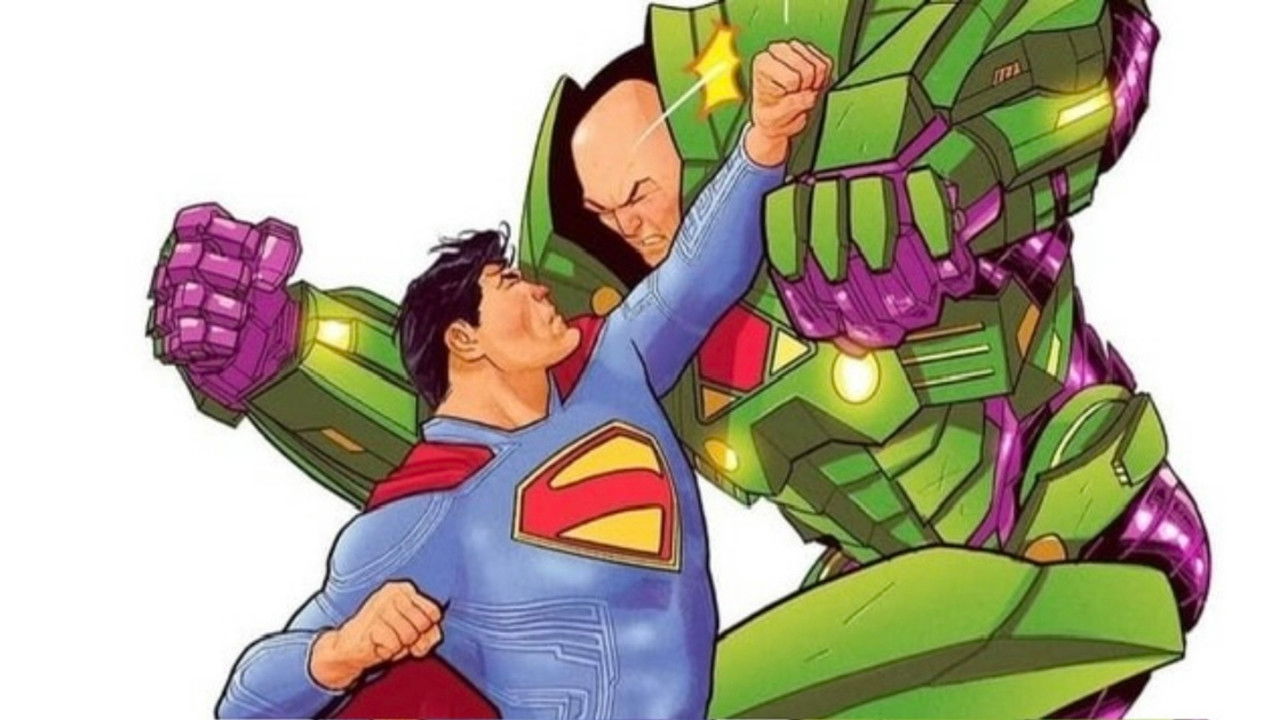 Man of Tomorrow backdrop