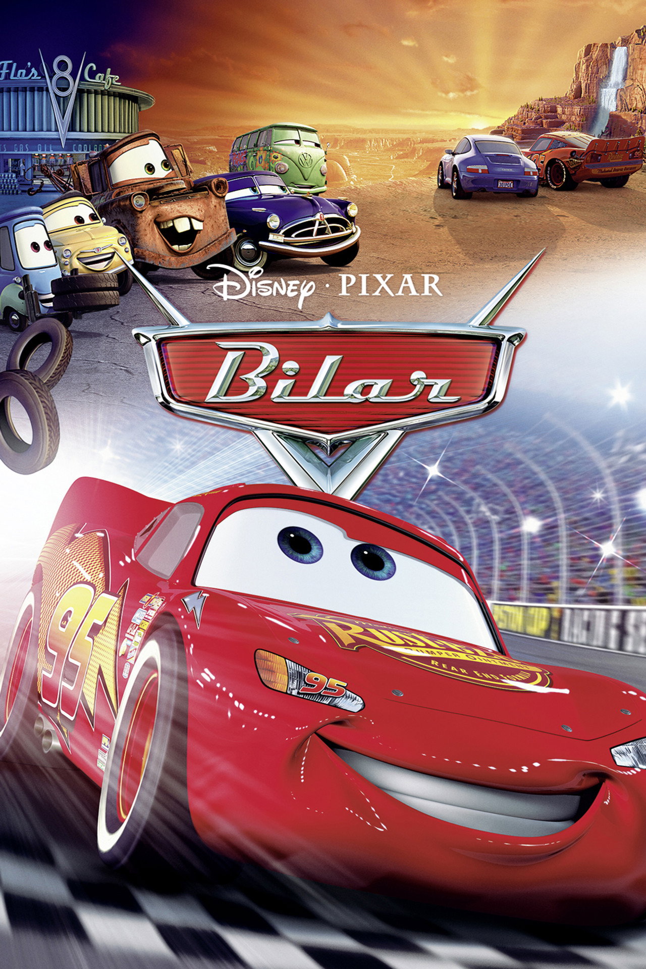 Bilar filmaffisch