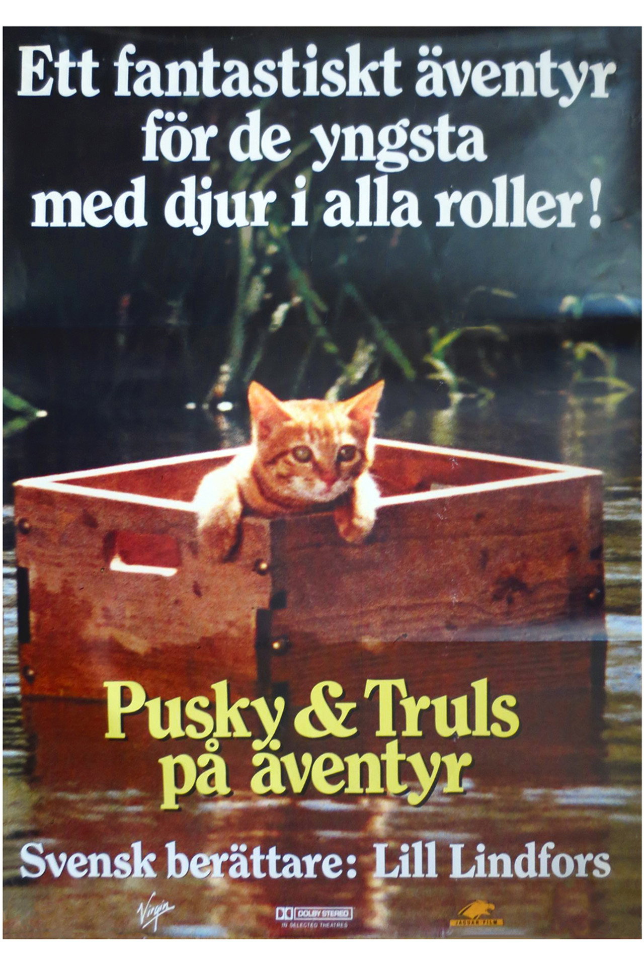 Pusky & Truls på äventyr filmaffisch