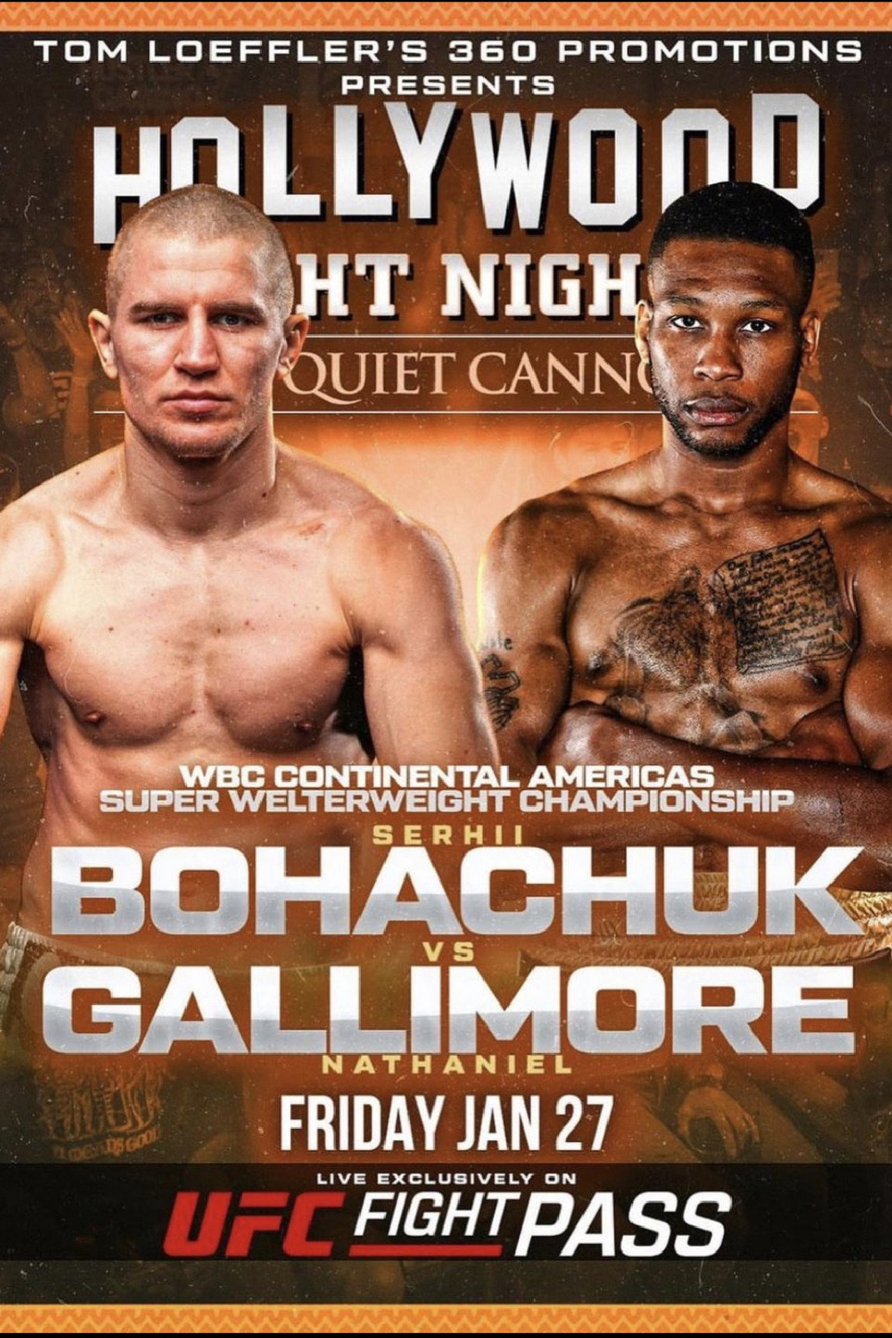 Serhii Bohachuk vs. Nathaniel Gallimore filmaffisch