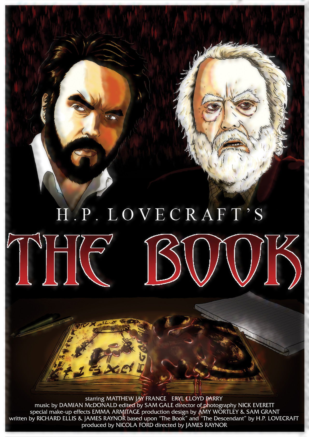 H.P. Lovecraft's The Book Backdrop