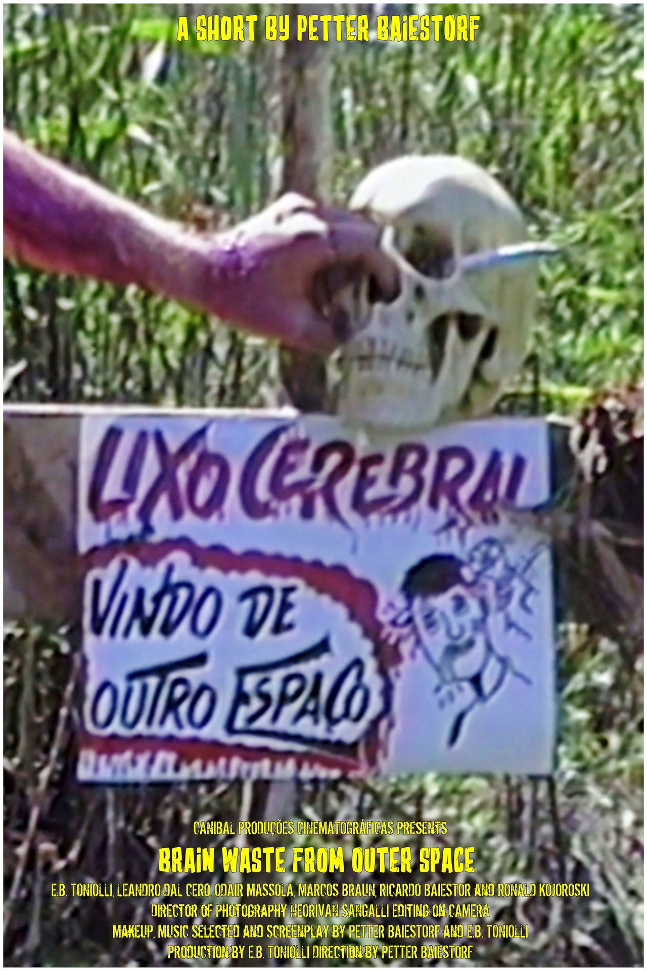 Brain Waste from Outer Space Backdrop