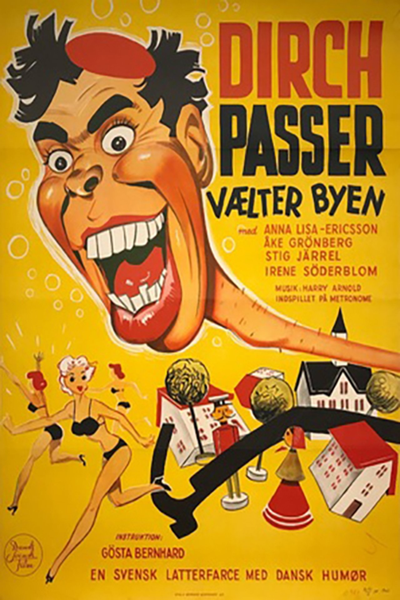 Dirch Passer vælter byen Dirch Passer vælter byen