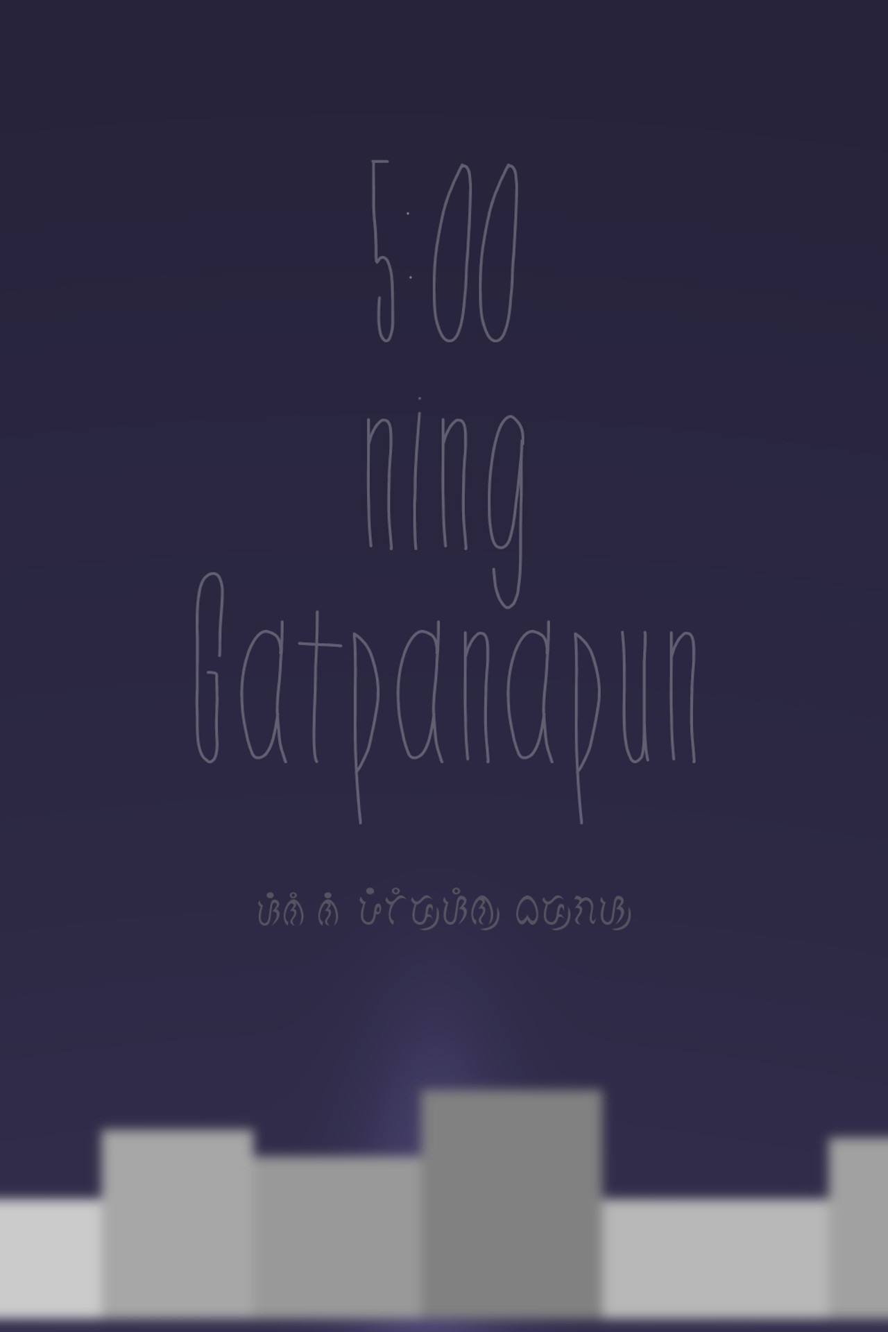 5:00 ning Gatpanapun filmaffisch