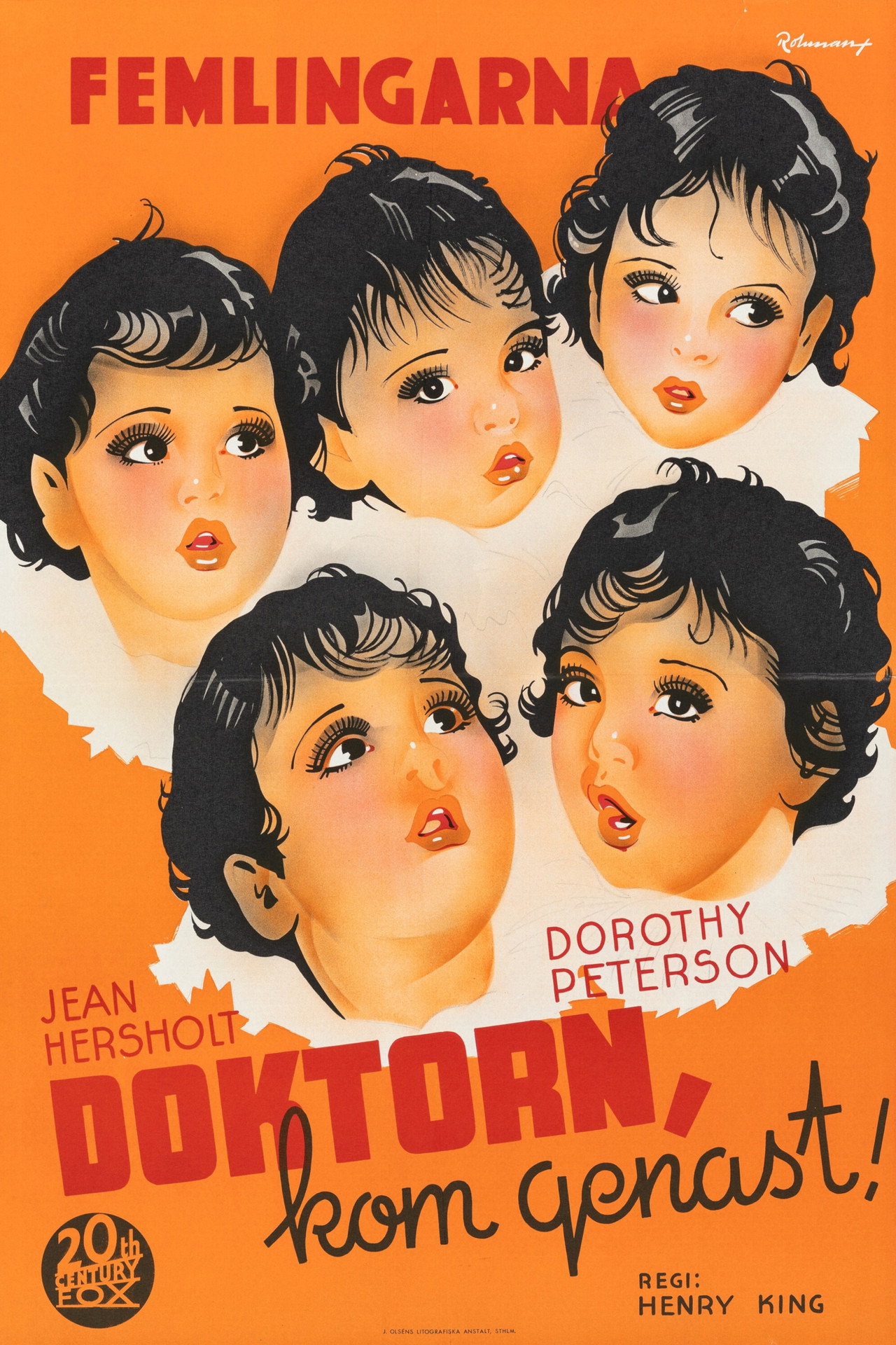 Doktorn, kom genast! filmaffisch