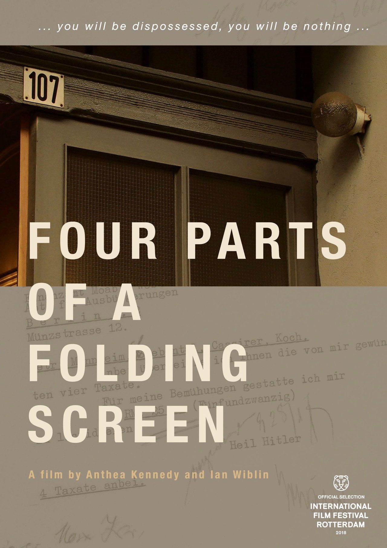 Four Parts of a Folding Screen filmaffisch