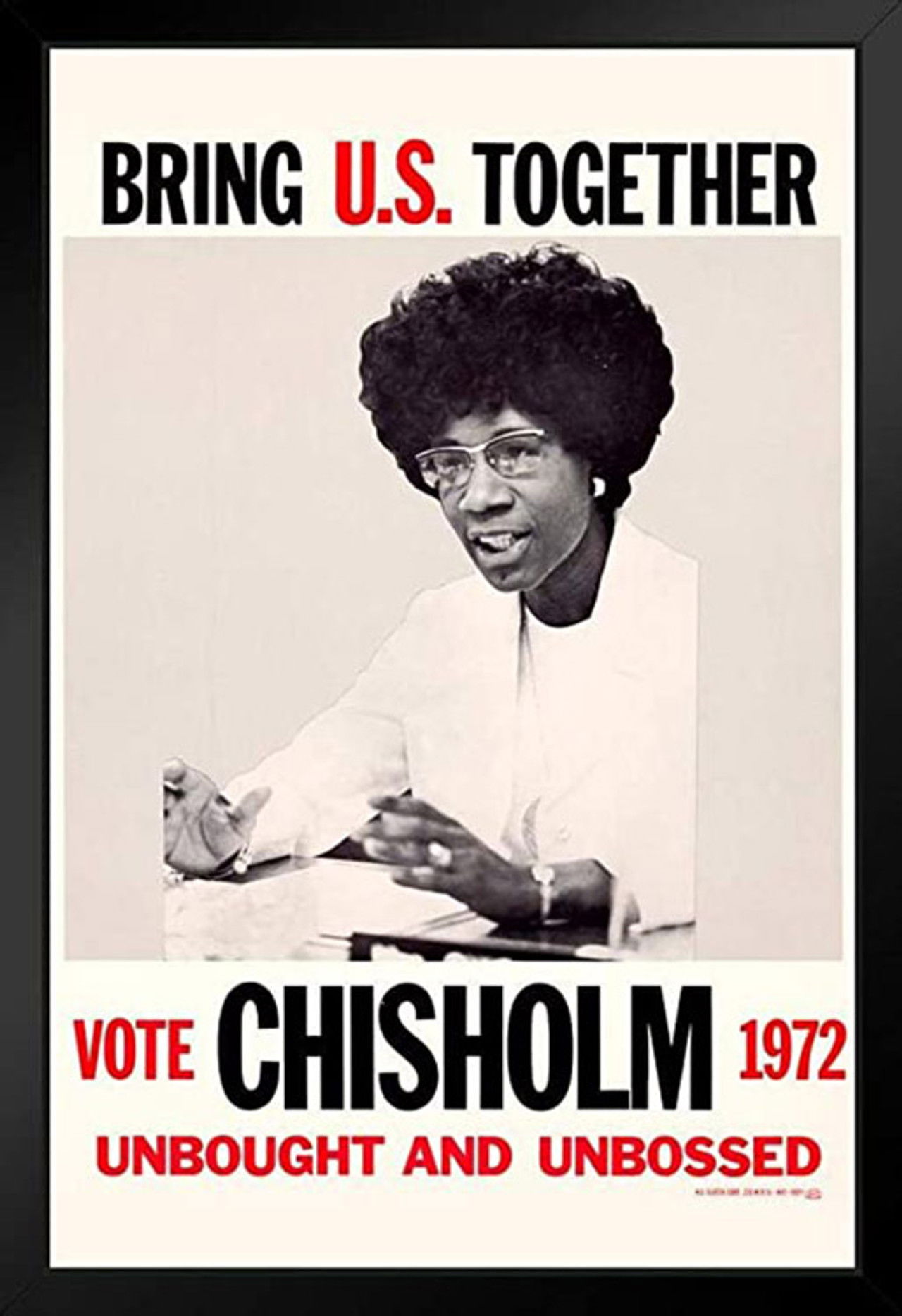 Shirley Chisholm for President Backdrop