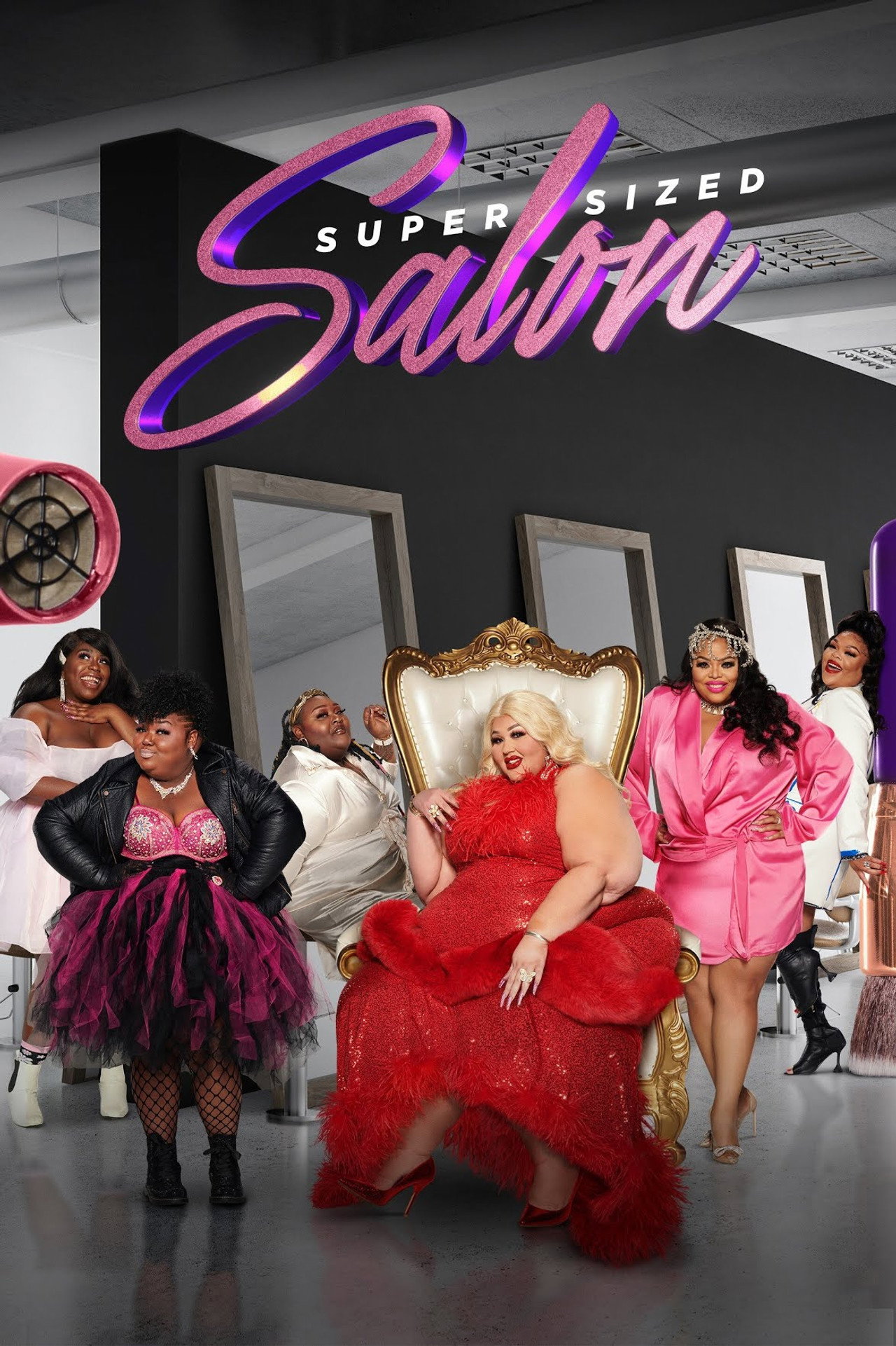 Super Sized Salon affisch