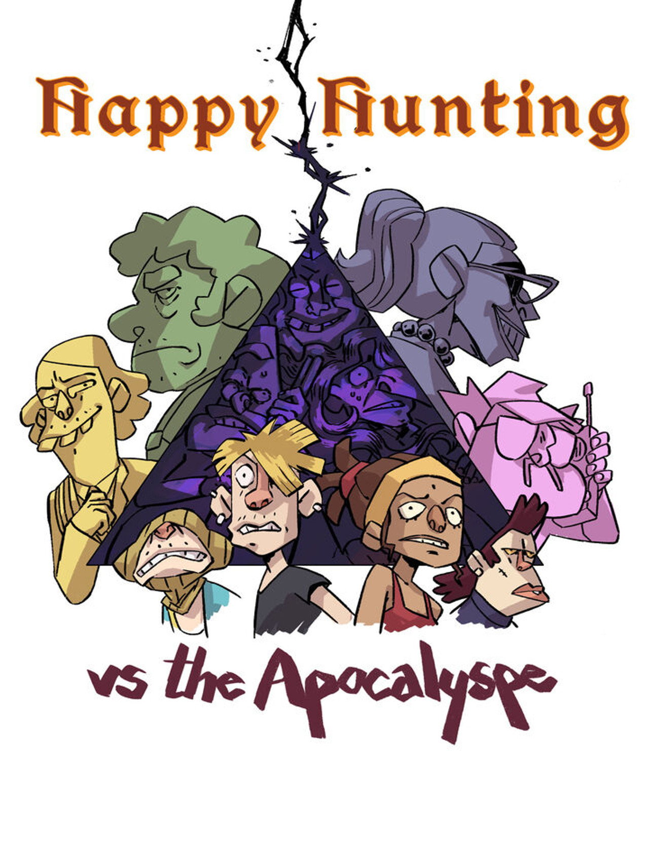 Happy Hunting vs the Apocalyspe filmaffisch