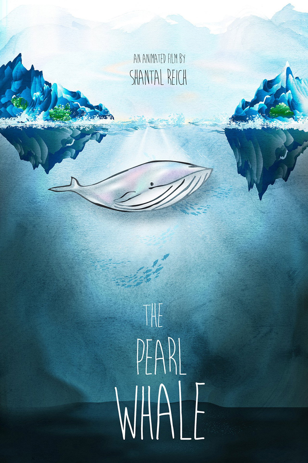 The Pearl Whale Backdrop