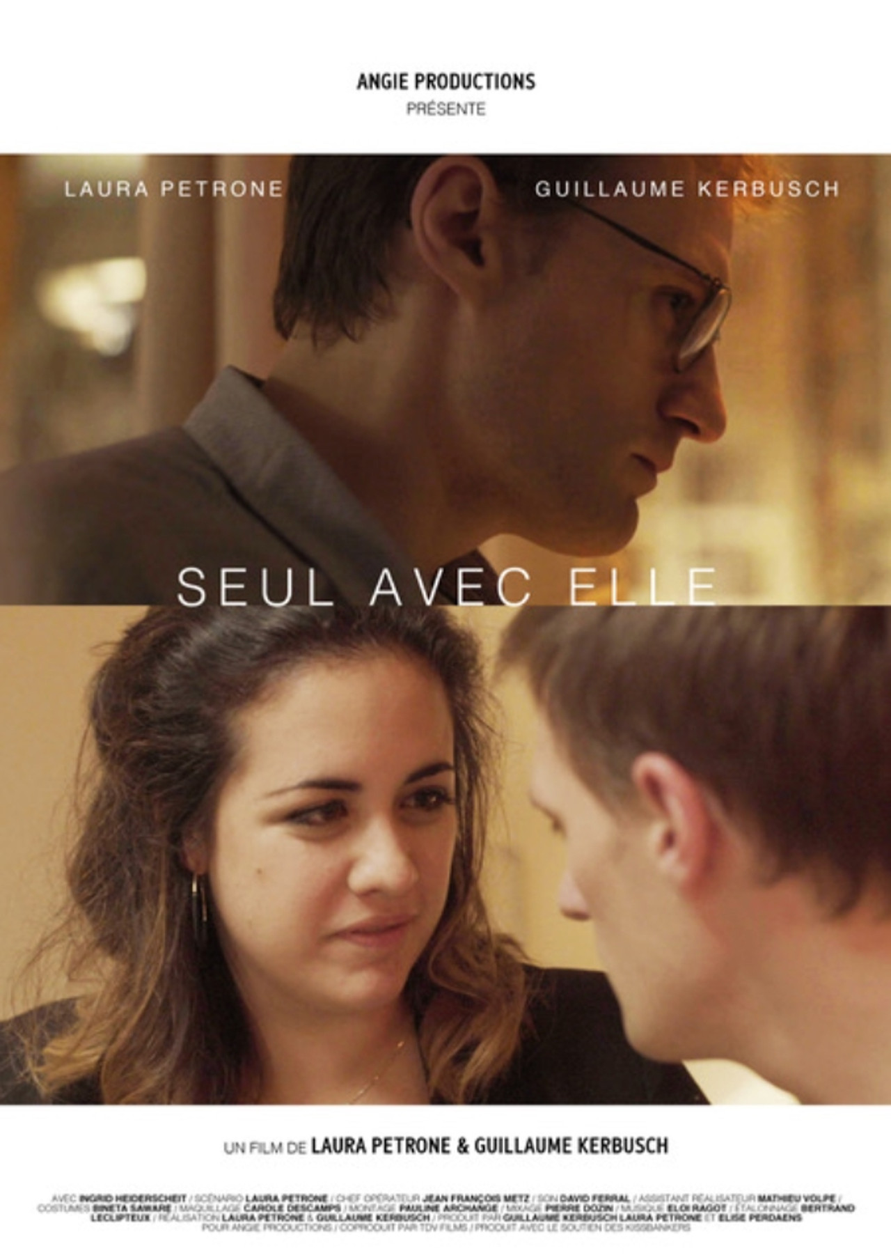 Seul avec elle filmaffisch