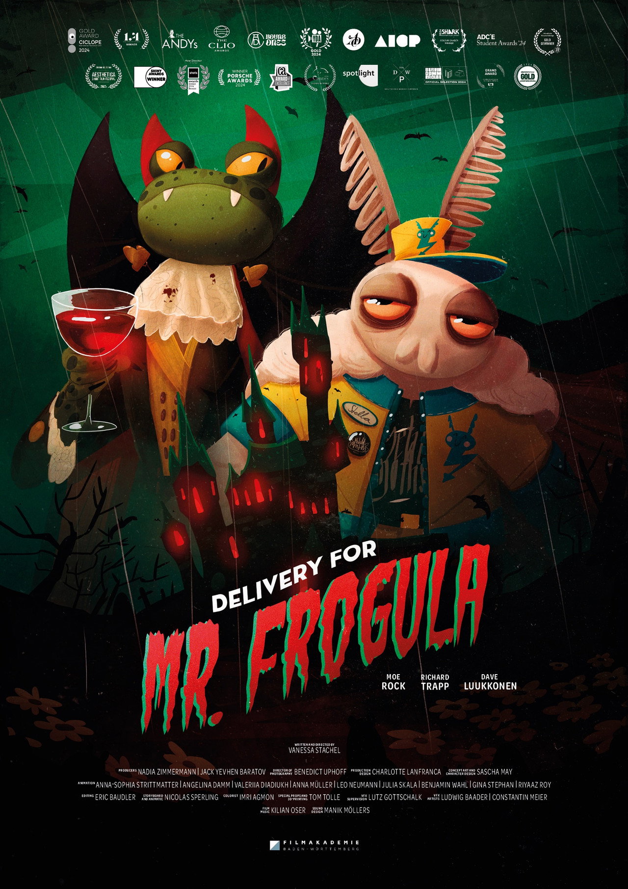 Delivery for Mr. Frogula Backdrop