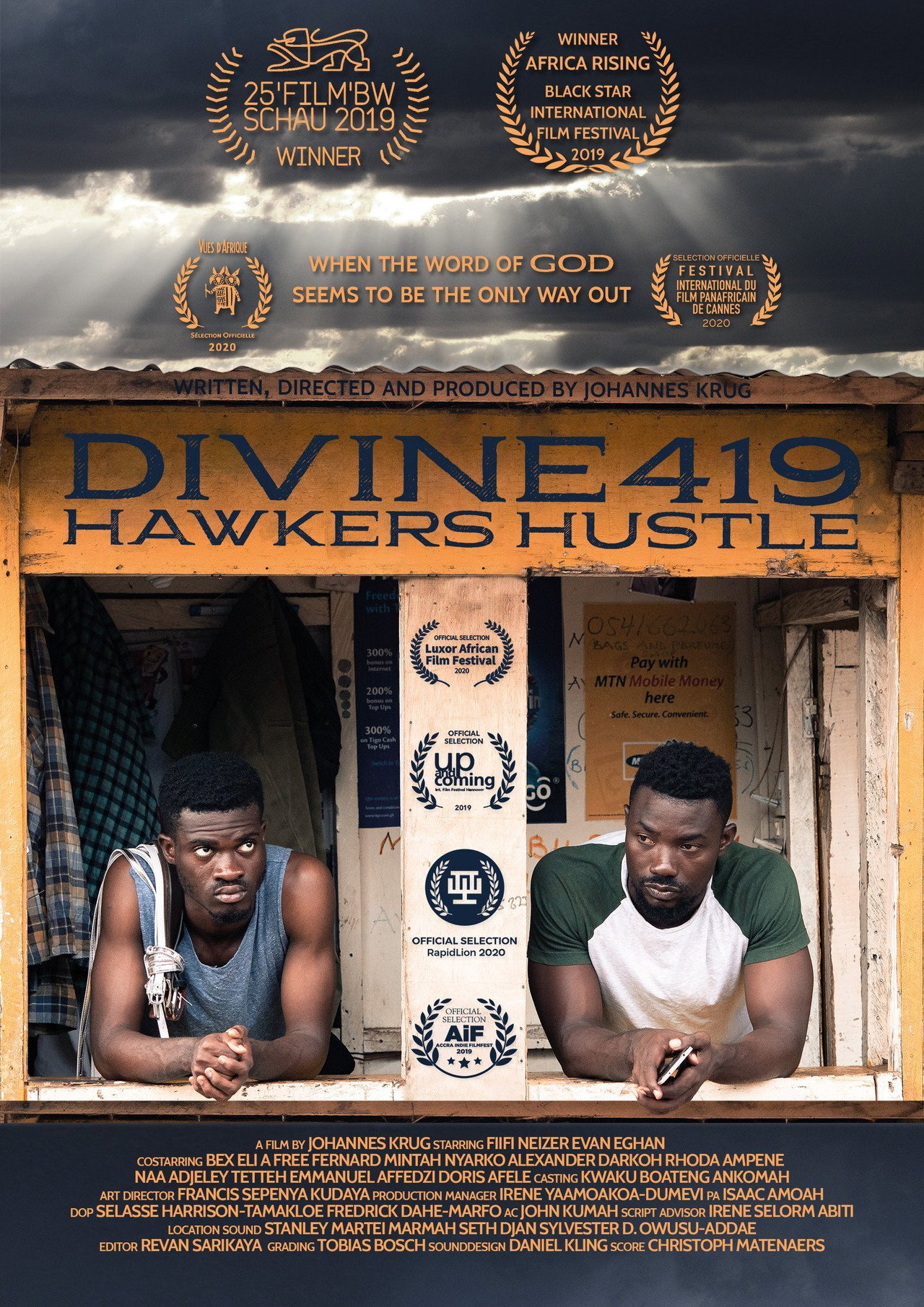 Divine419: Hawkers Hustle Backdrop
