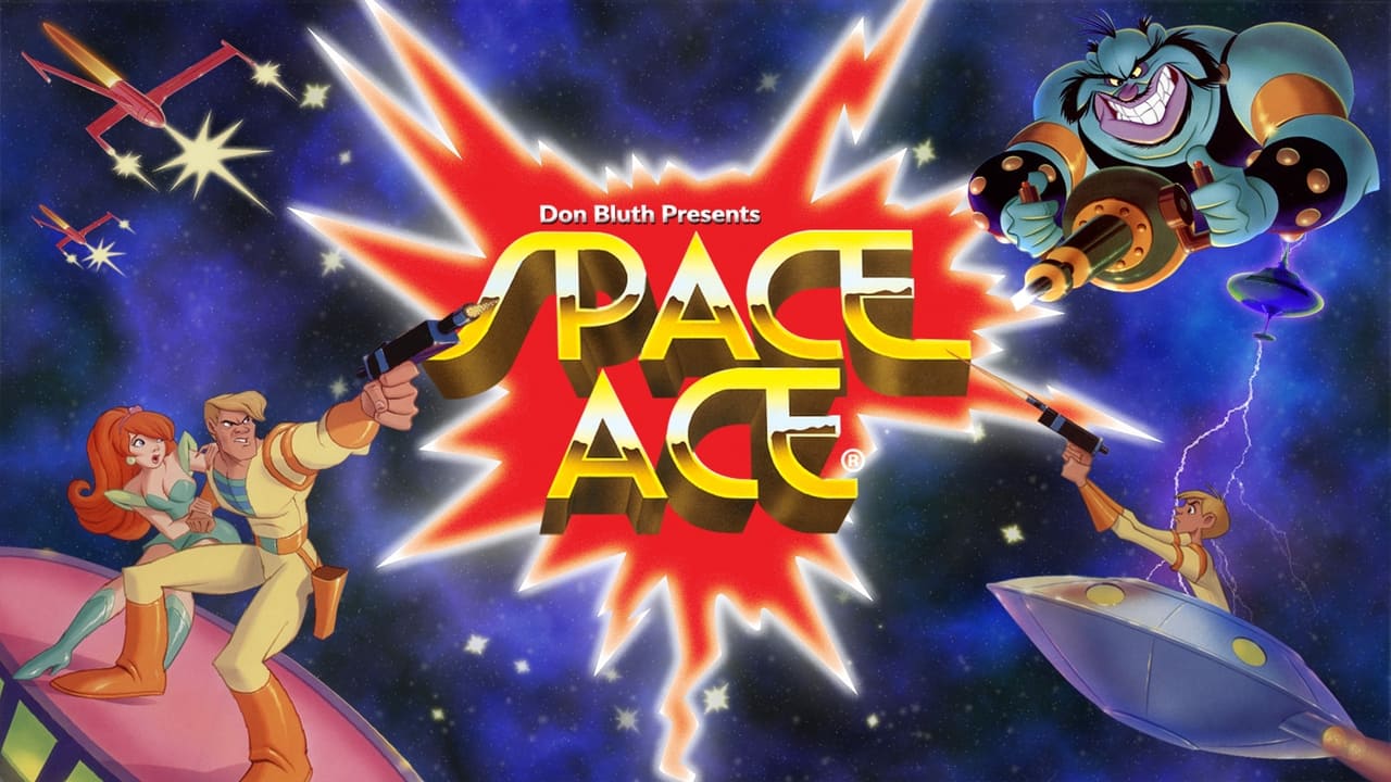 Scen från Space Ace