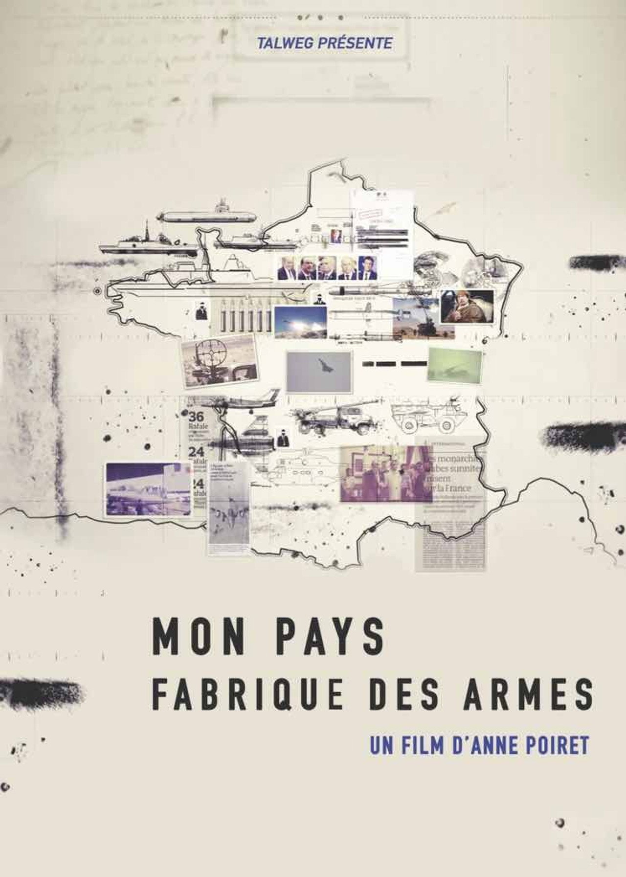 Mon pays fabrique des armes filmaffisch