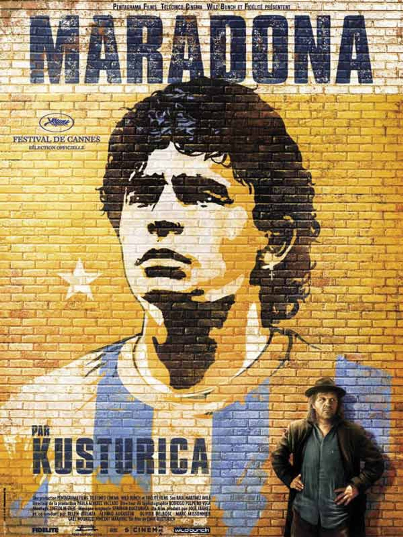 Maradona par Kusturica poster