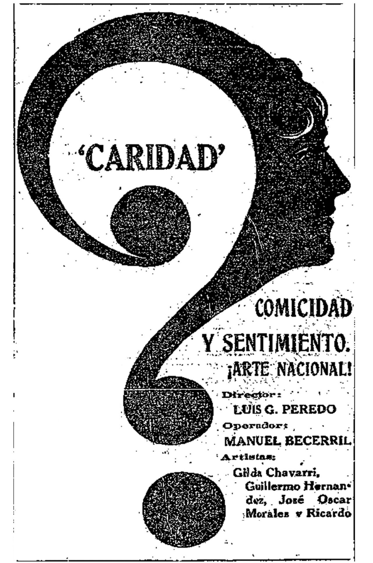 Caridad filmaffisch