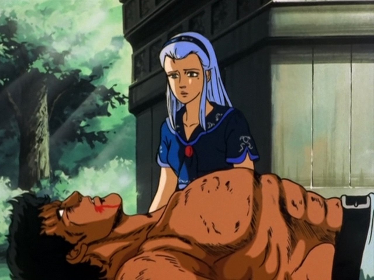 Fist of the North Star - Season 4 Episode 17 : Sadness of the Five Chariot Stars! Love and Destiny Looms Over the Woman!!