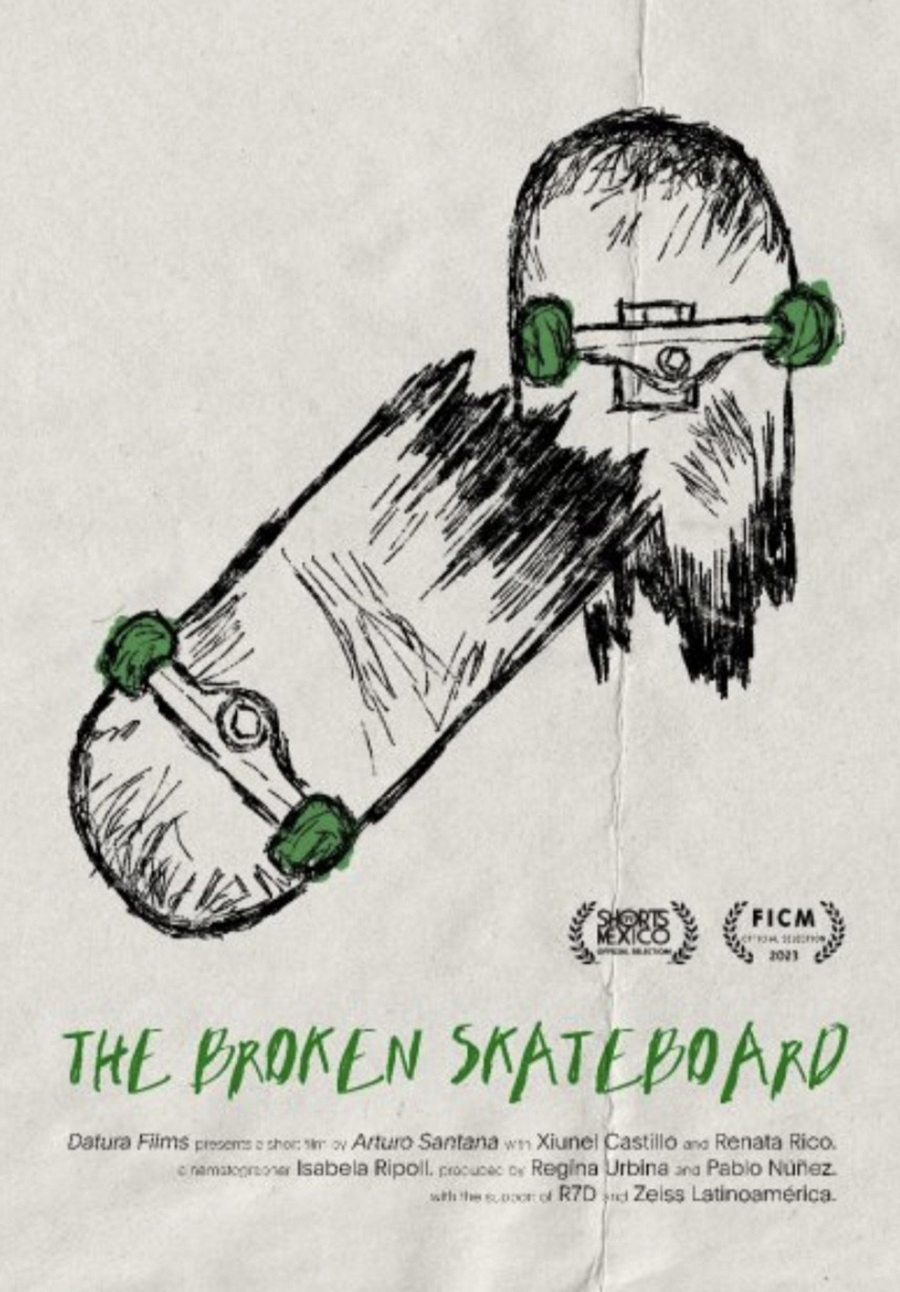 La Patineta Rota filmaffisch