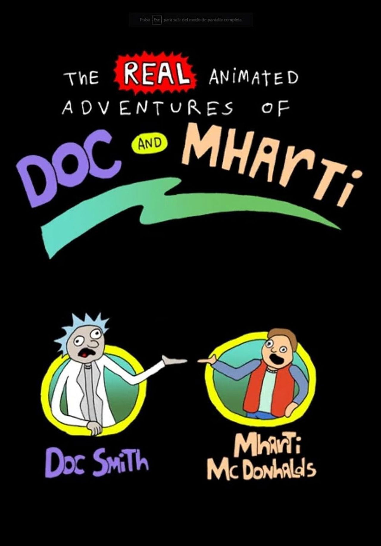 The Real Animated Adventures of Doc and Mharti Backdrop