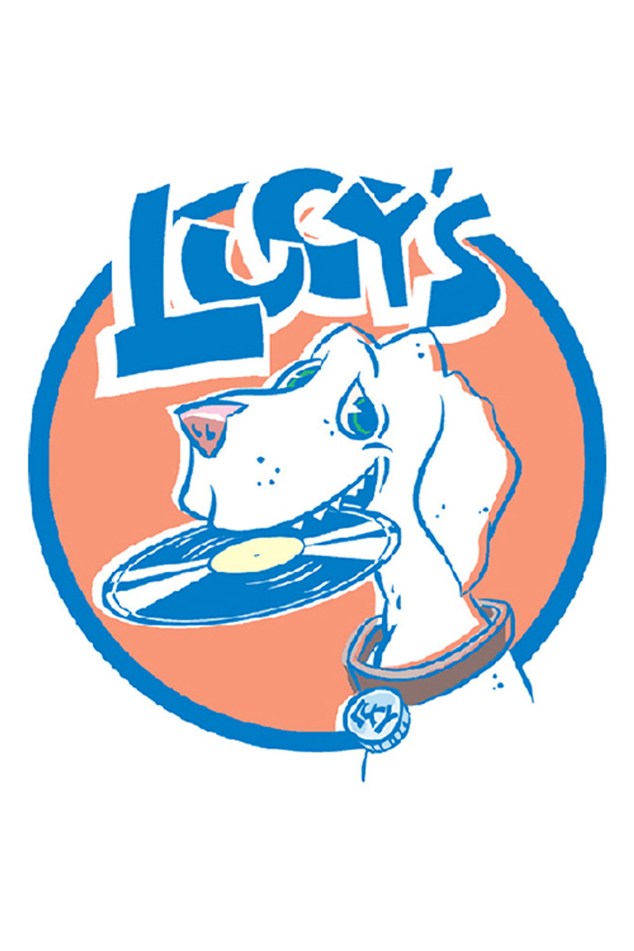 Lucy Barks! Backdrop