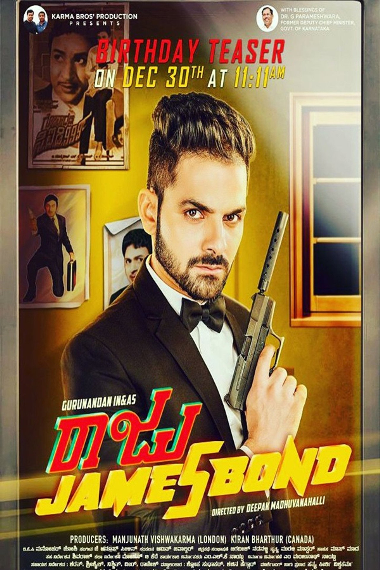 Raju James Bond (2025) Hindi Dubbed PreDvD backdrop