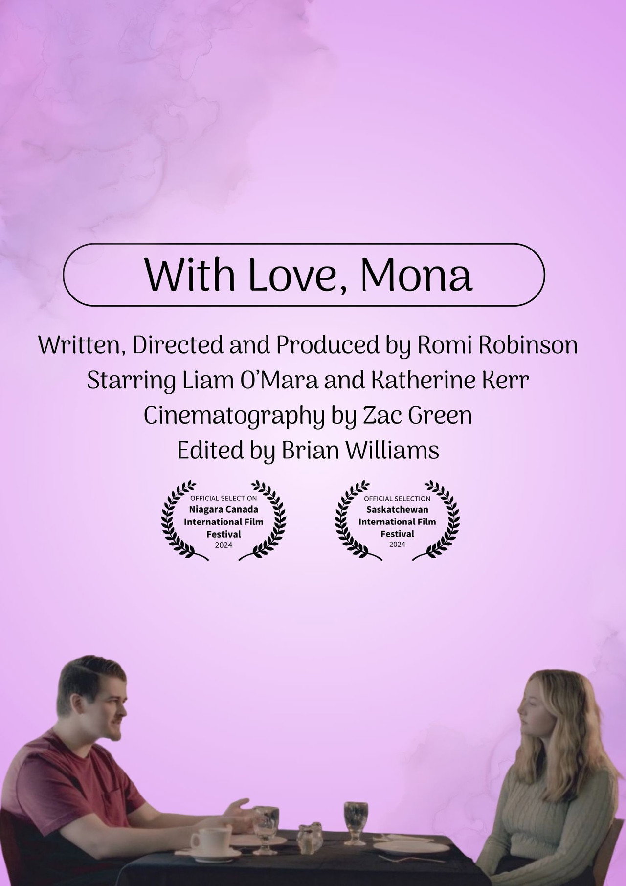 With Love, Mona filmaffisch