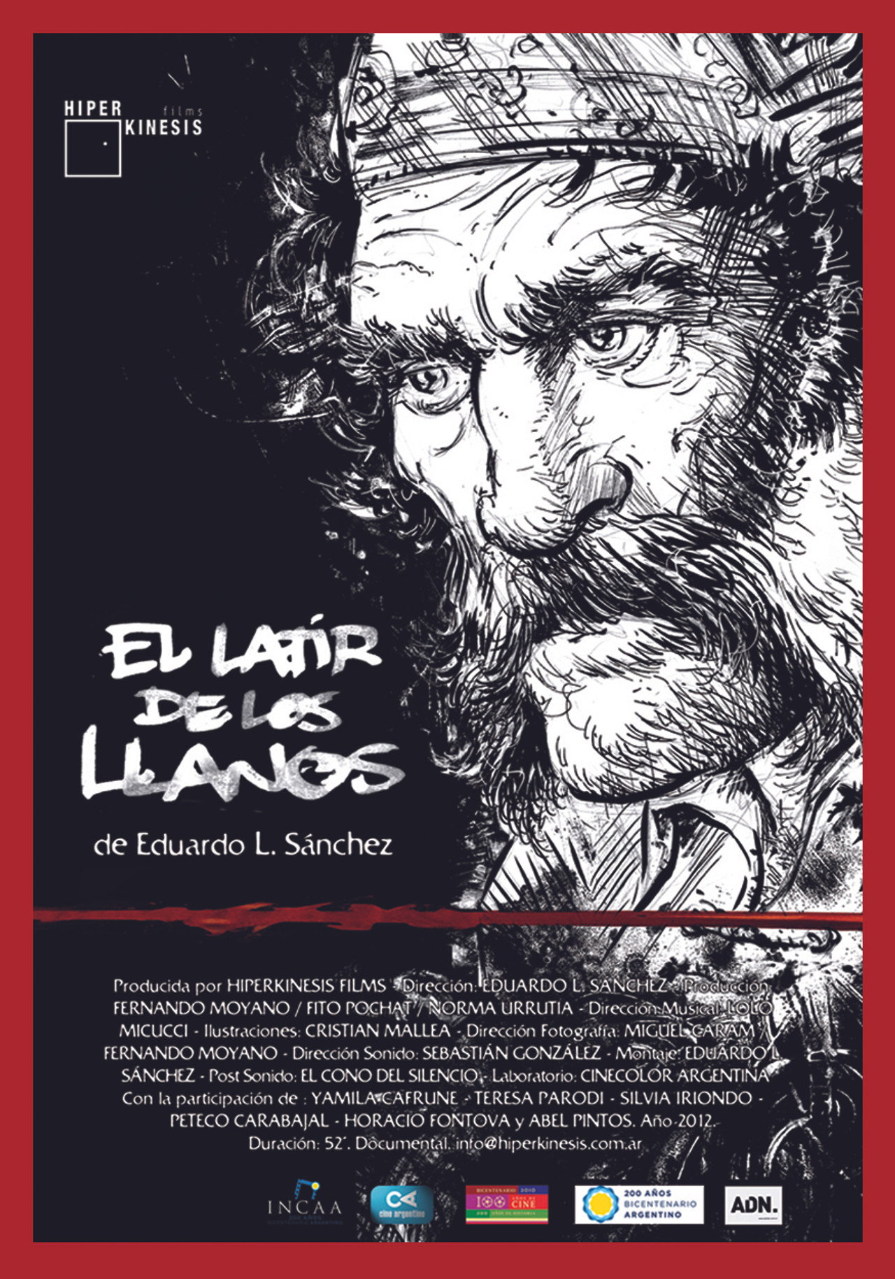 El latir de los llanos filmaffisch