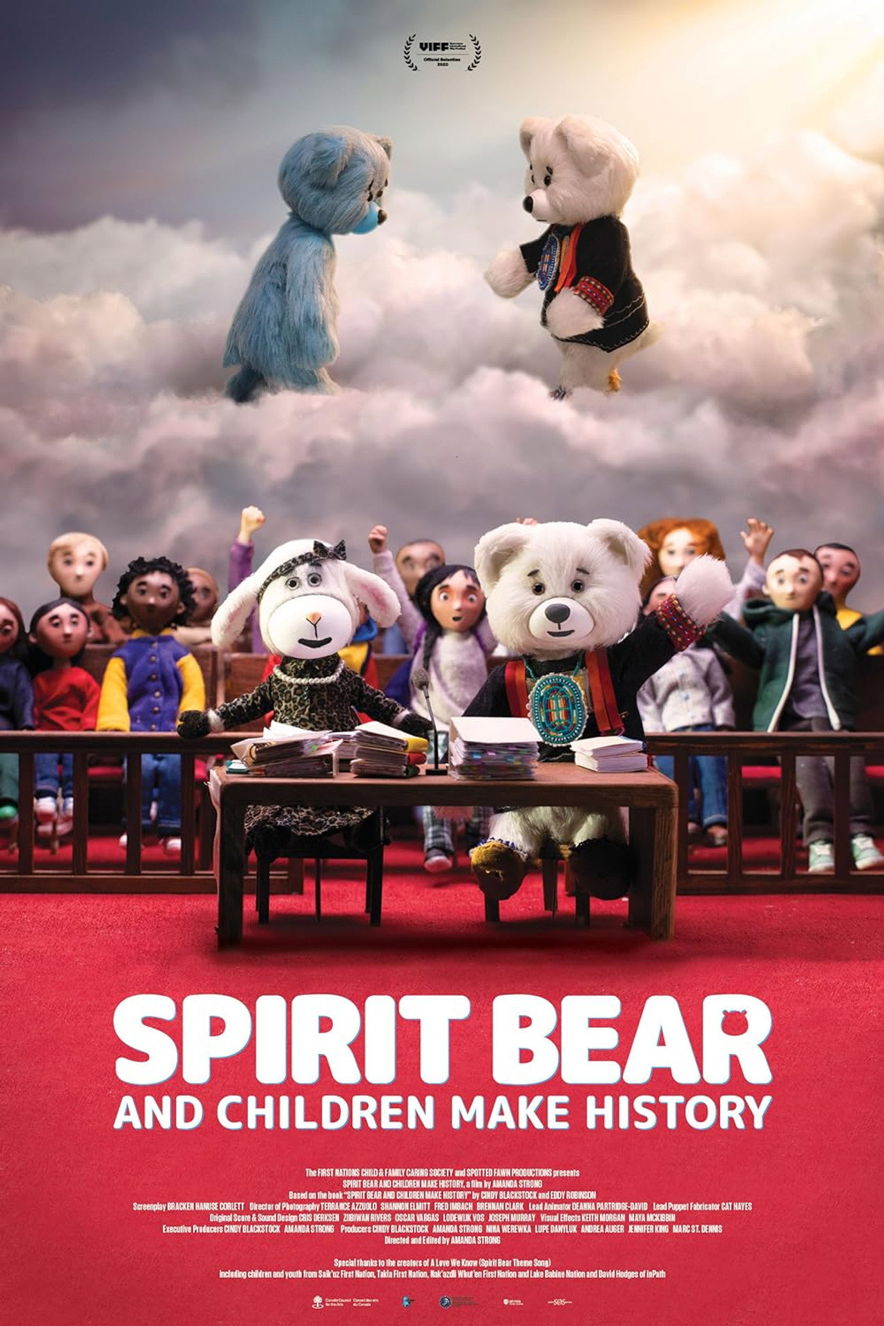 Spirit Bear And Children Make History Backdrop