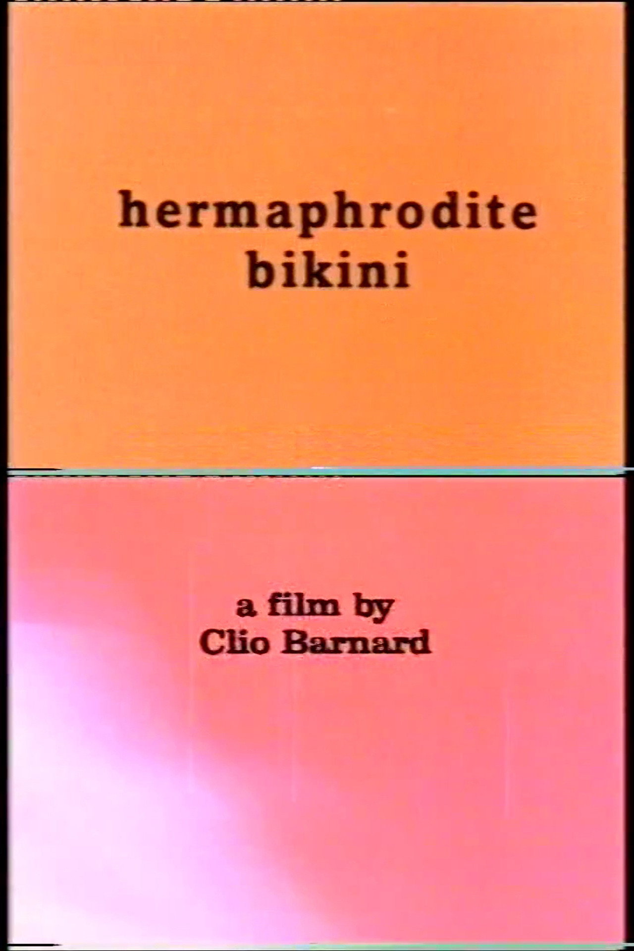 Hermaphrodite Bikini filmaffisch