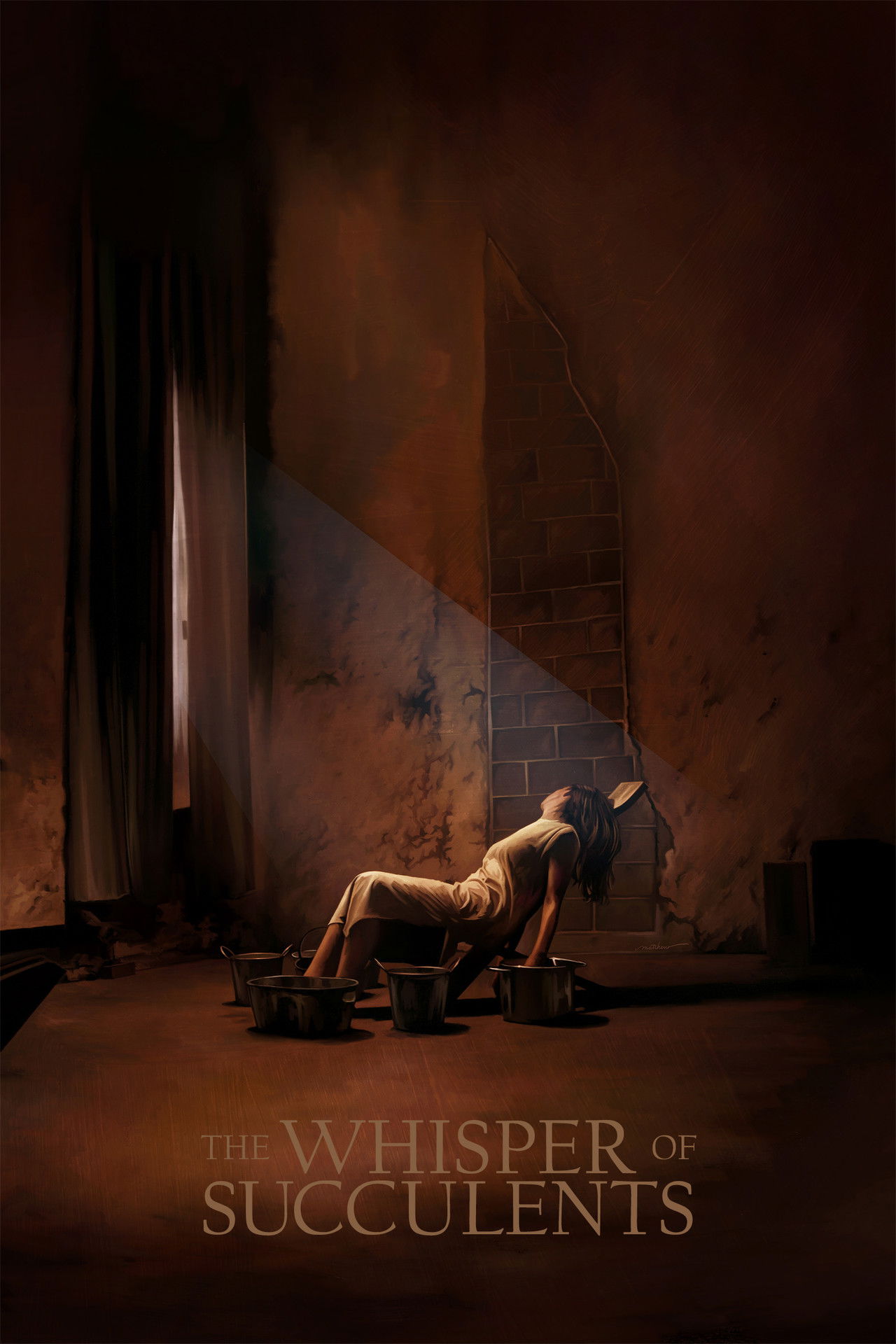 The Whisper of Succulents Backdrop