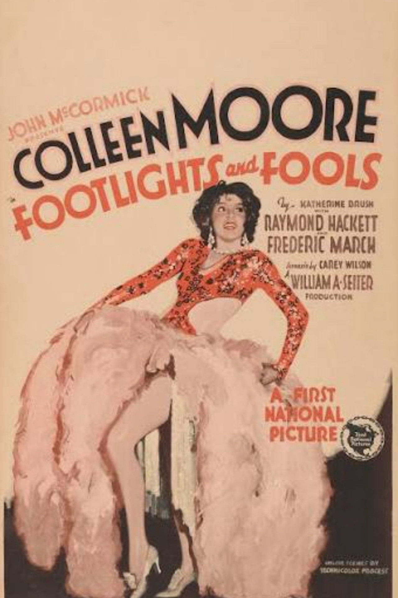 Footlights and Fools filmaffisch