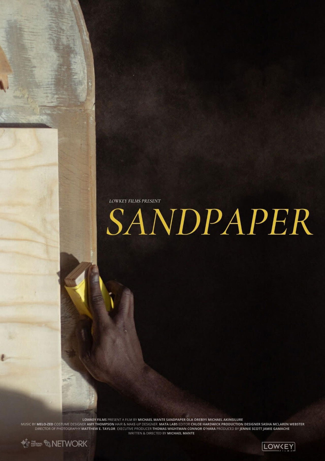 Sandpaper Backdrop