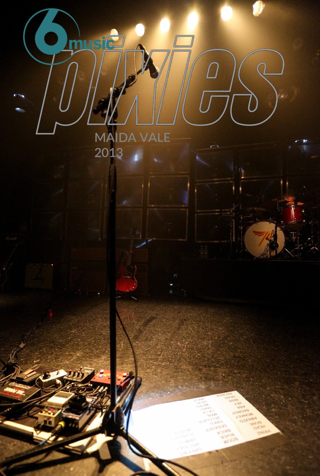Pixies: 6Music In Concert Backdrop